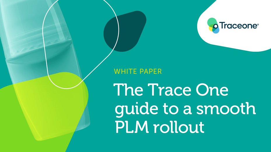 The Trace One Guide to a Smooth PLM Rollout white paper feature image