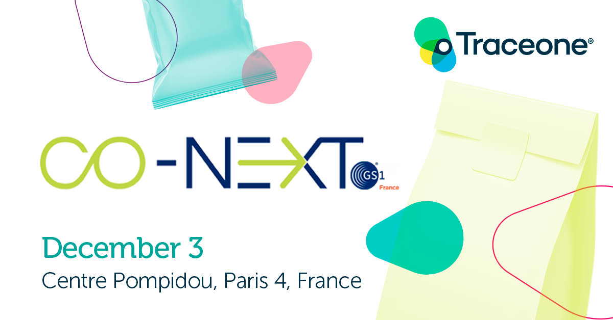 Trace One Event CoNext GS1 France