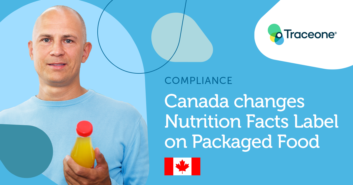 Canada changes Nutrition Facts Label on Packaged Food