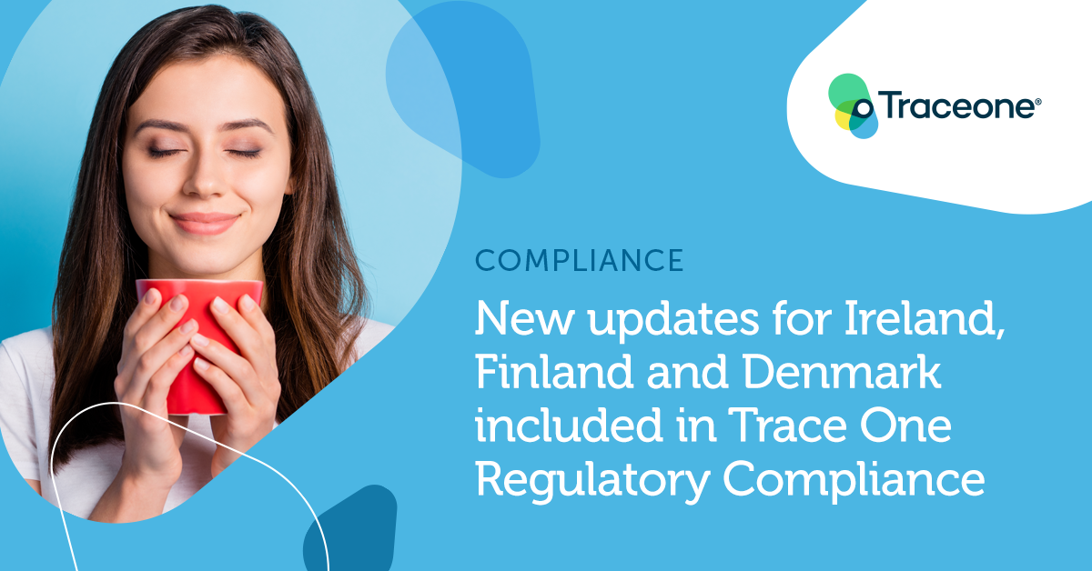 Trace One new updates regulatory compliance