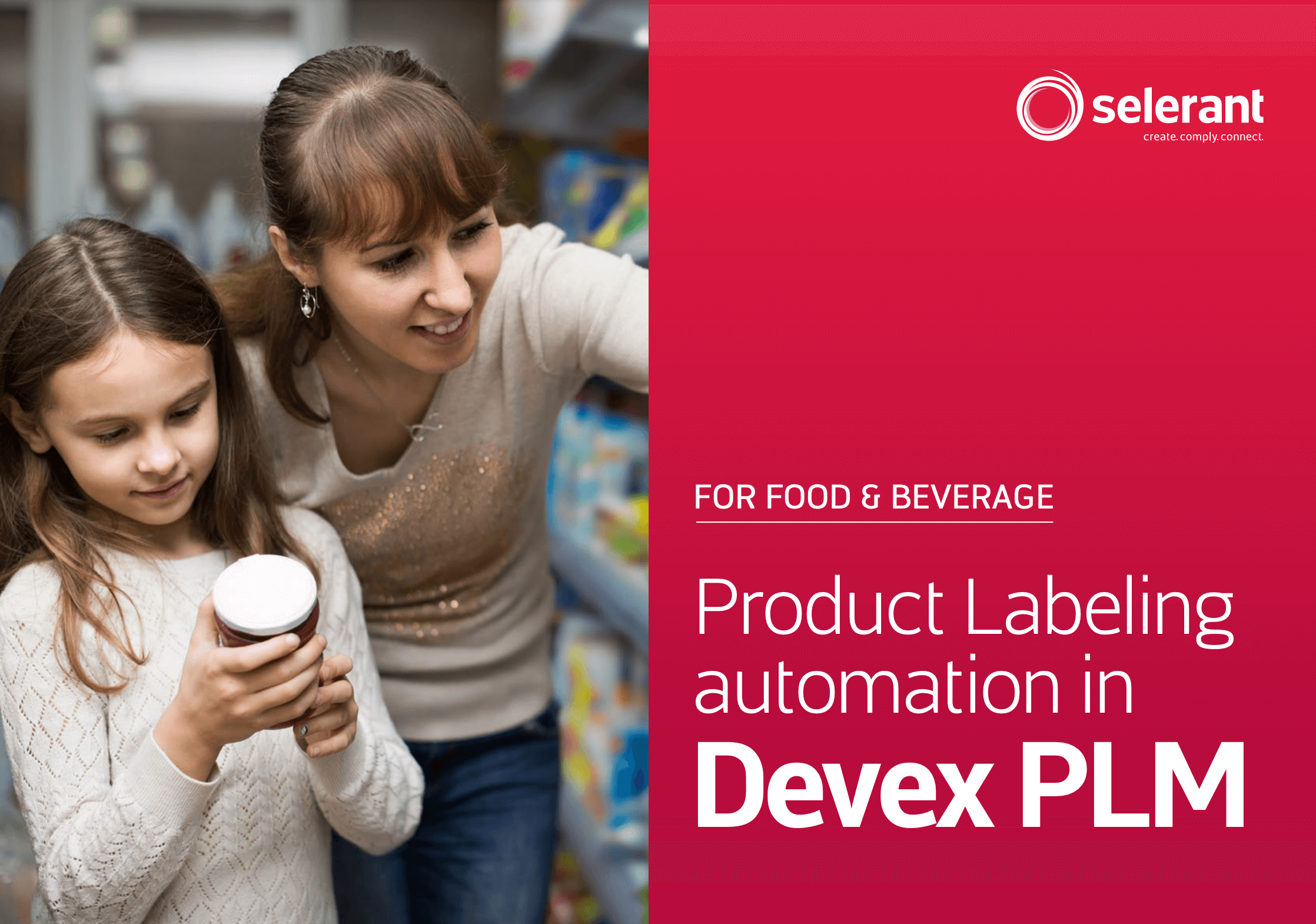 Product Labeling automation in Devex PLM Brochure cover