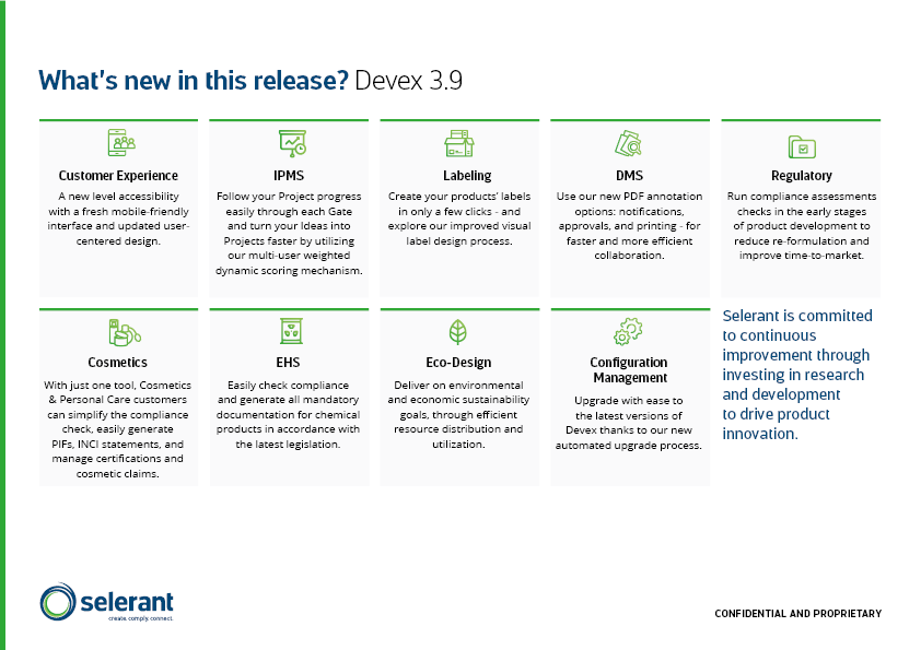 新的 PLM 软件版本 - Devex 3.9 现已上线 新的 PLM 软件版本 - Devex 3.9 现已上线