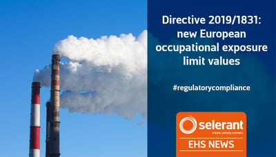 Directive 2019/1831: new European occupational exposure limit values