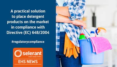 A practical solution to place detergent products on the market in compliance with Directive (EC) 648/2004