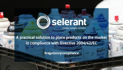 A practical solution to place products on the market in compliance with Directive 2004/42/EC