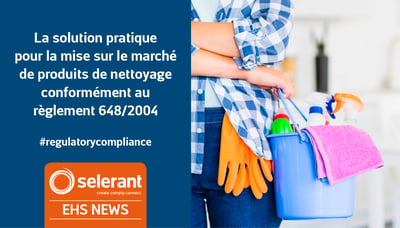La soluzione pratica per immettere sul mercato prodotti detergenti in conformità alla Direttiva 648/2004/CE