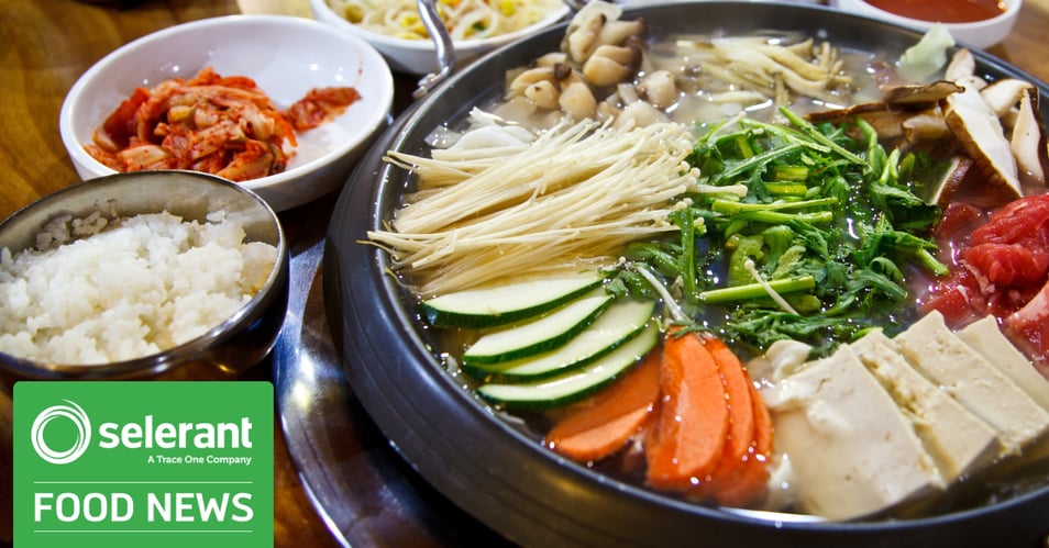 Selerant Food News: Korean Rice Bowl and Vegetables