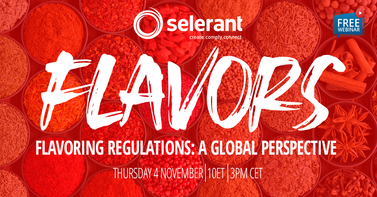 Webinar subsciption - Flavoring Regulations: A global perspective