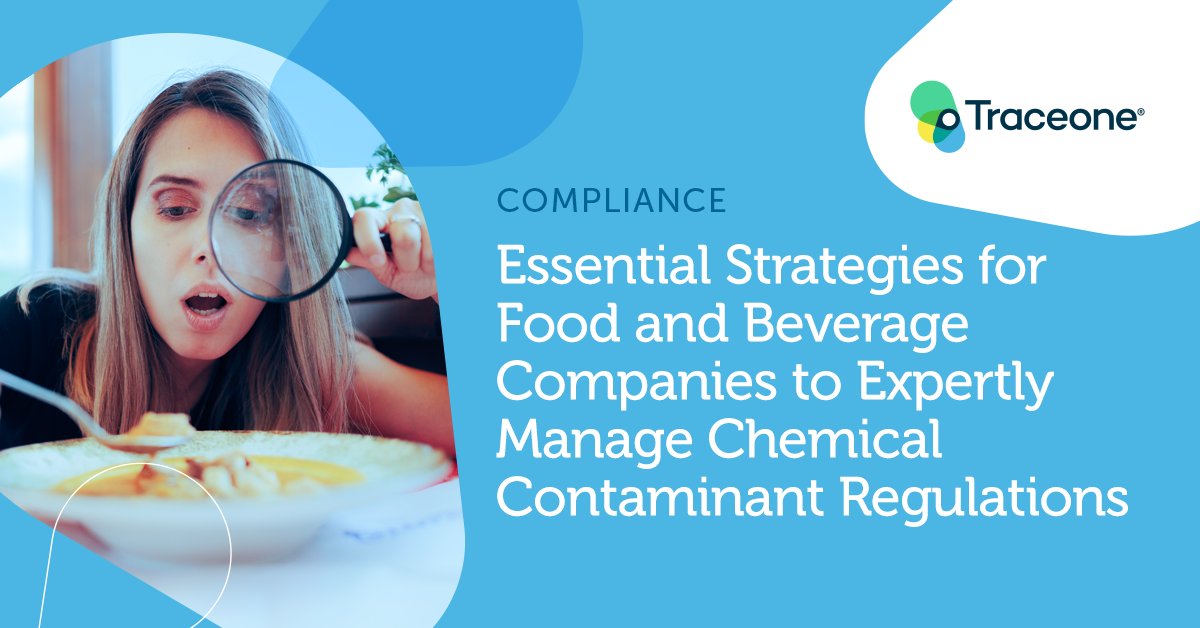 Trace One Regulatory Compliance Chemical Contaminant