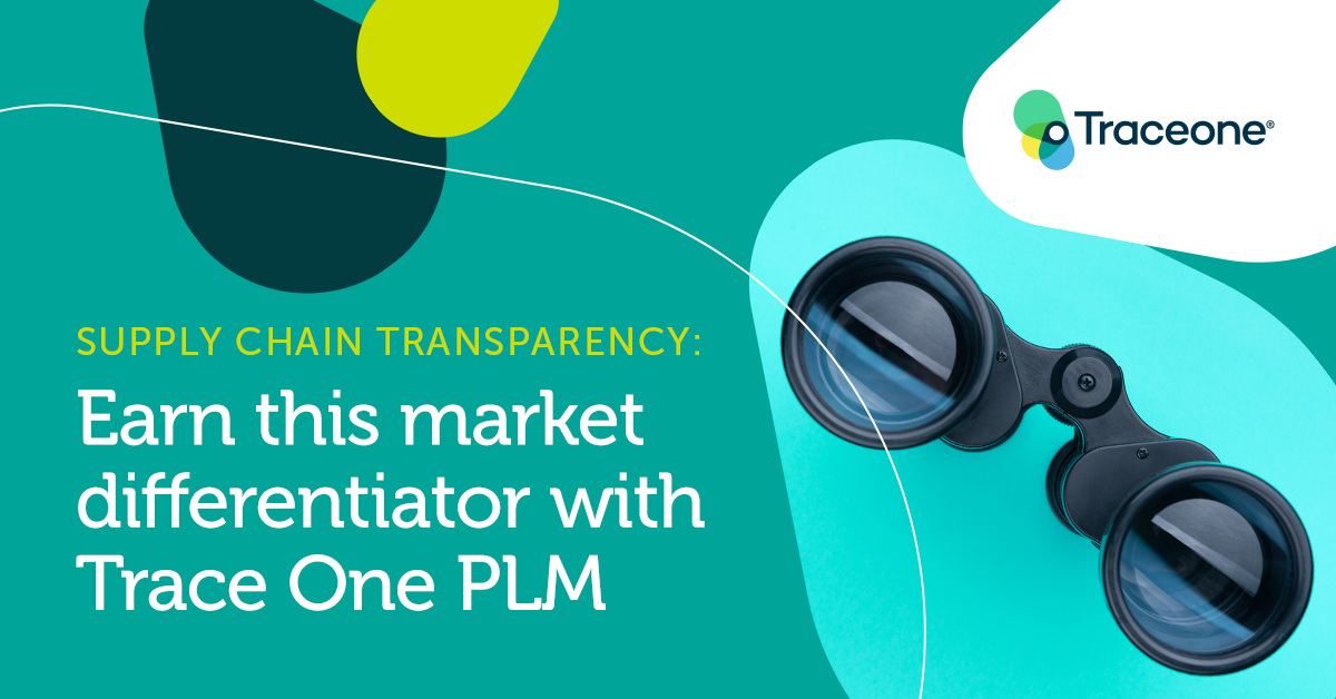 Trace One PLM for CPG retailers