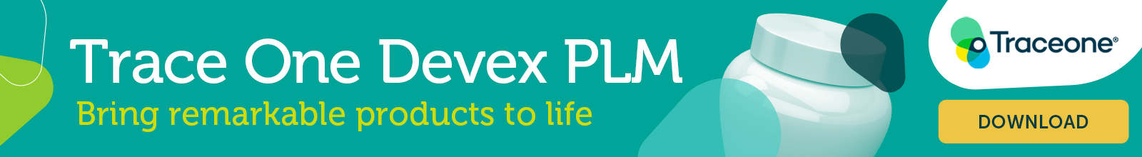 Learn more about Trace One Devex PLM for cosmetics manufactuers